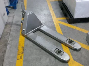 Stainless Steel and Galvanised Pallet Jacks