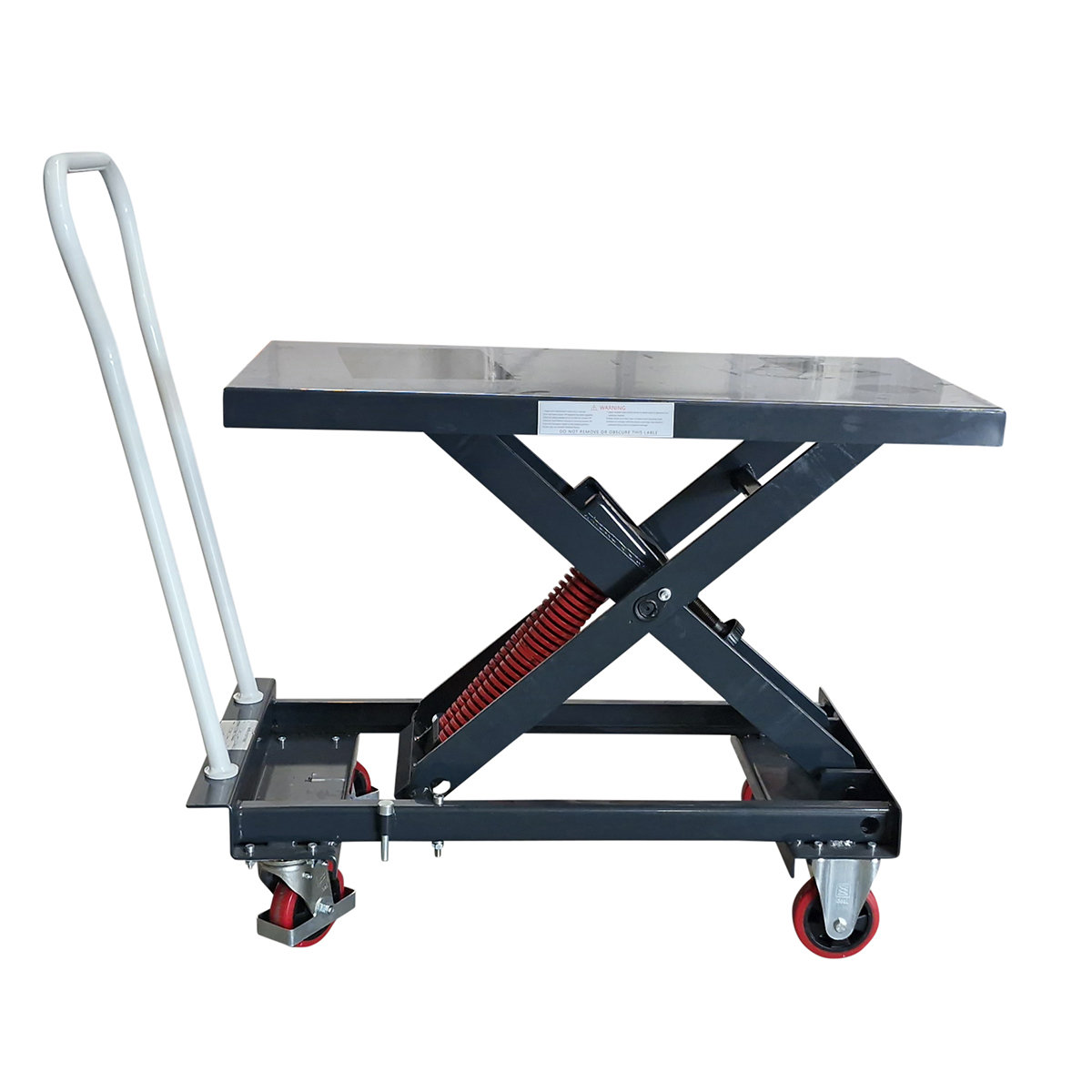 Buy Mobile Spring Leveling Trolley in Spring-Loaded Lift Tables available at Astrolift NZ